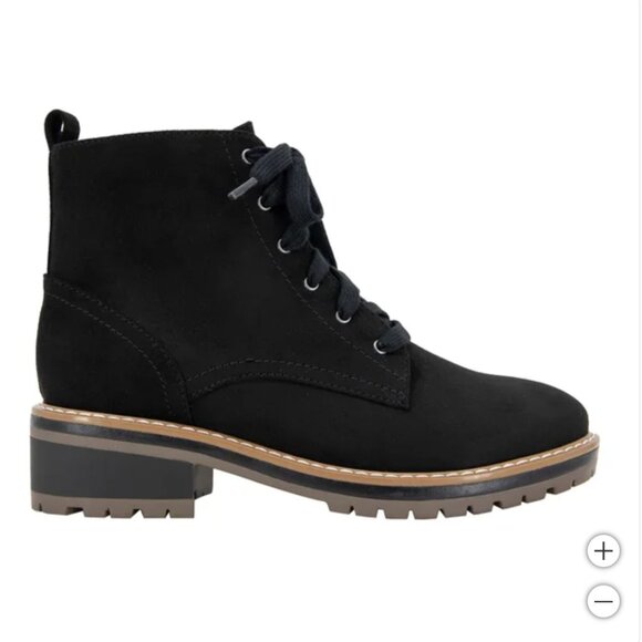 Kensie Ladies' Lace Up Boot Size 8 - Picture 2 of 5